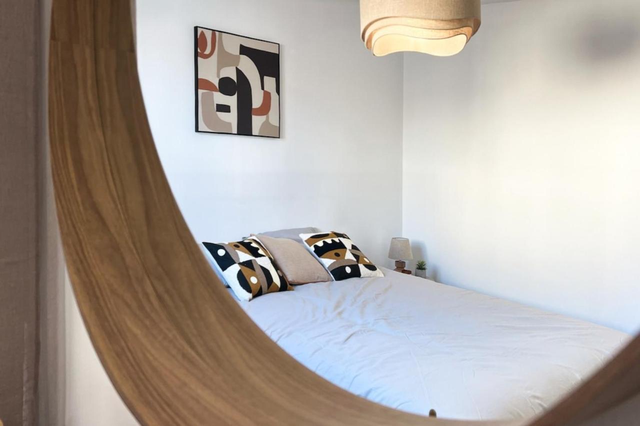 Grand Apt Au Coeur D'Ajaccio - Ac & 5Min Plage Lägenhet Exteriör bild