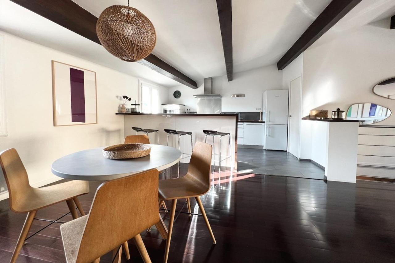 Grand Apt Au Coeur D'Ajaccio - Ac & 5Min Plage Lägenhet Exteriör bild