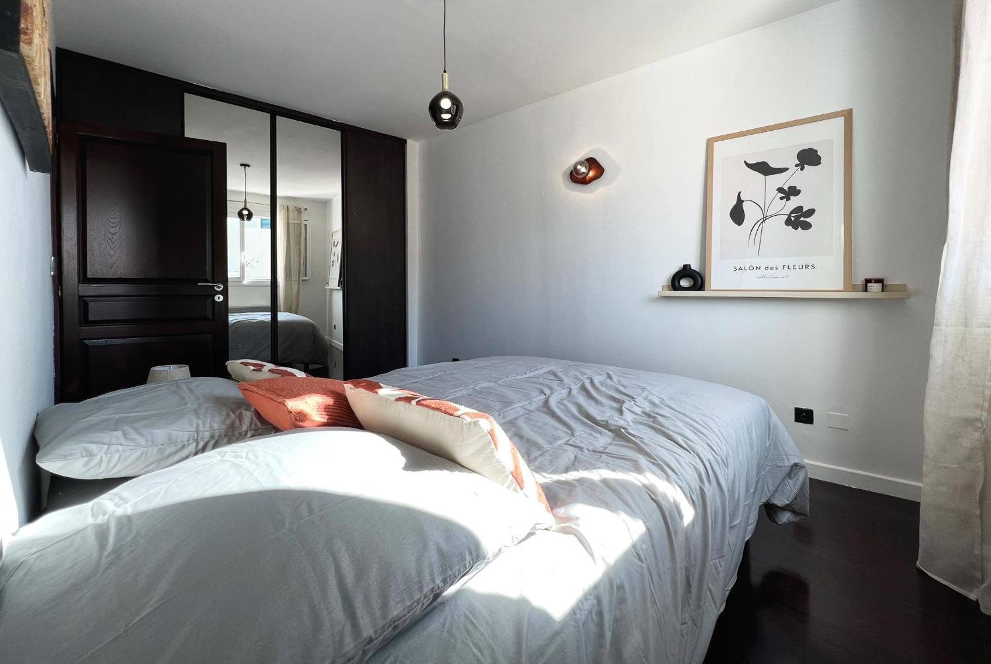 Grand Apt Au Coeur D'Ajaccio - Ac & 5Min Plage Lägenhet Exteriör bild